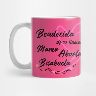 Bendecida de ser llamada mama Mug